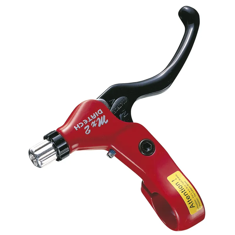 Dia - Compe MX-2 Two Finger Left Hand Brake Lever Black / Red